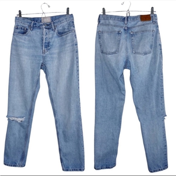 EVERLANE The High Rise Cheeky Straight Jean size 26 - Picture 1 of 13